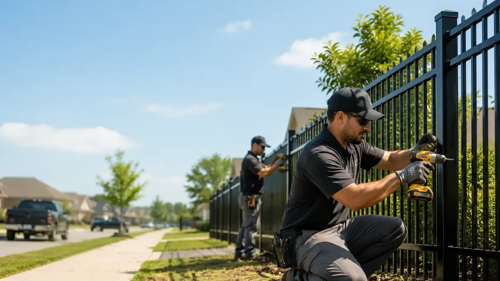 Metal Fence Installation in Batavia, IL